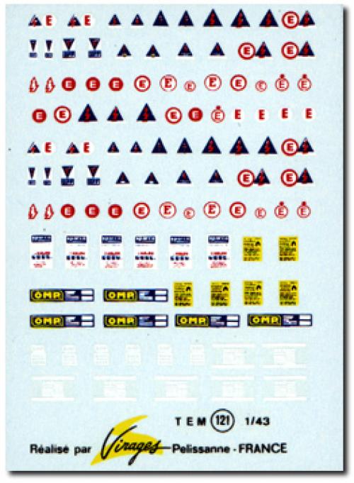 VIRAGES safety buttons 1/43
